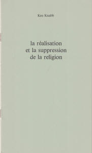 Religion pamphlet, final French version